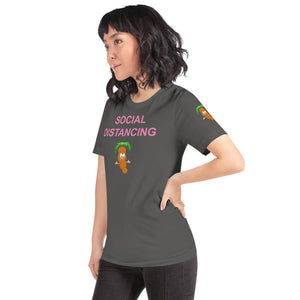 The Tamarind Man's Jam Limited Edition Social Distancing Tam Tam Pink Short-Sleeve Unisex T-Shirt