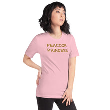 Load image into Gallery viewer, The Tamarind Man&#39;s Jam Peacock Princess Short-Sleeve Unisex T-Shirt
