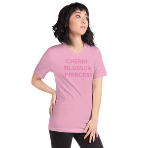 The Tamarind Man's Jam Cherry Blossom Princess Short-Sleeve Unisex T-Shirt