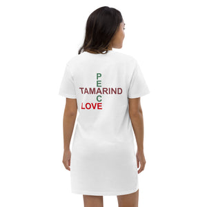 The Tamarind Man's PLT Puzzle Organic cotton t-shirt dress