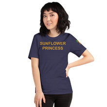 Load image into Gallery viewer, The Tamarind Man&#39;s Jam Sunflower Princess Short-Sleeve Unisex T-Shirt
