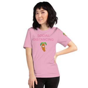 The Tamarind Man's Jam Limited Edition Social Distancing Tam Tam Pink Short-Sleeve Unisex T-Shirt