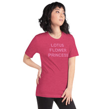 Load image into Gallery viewer, The Tamarind Man&#39;s Jam Lotus Flower Princess Short-Sleeve Unisex T-Shirt
