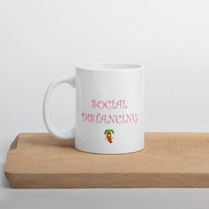 The Tamarind Man's Jam Limited Edition Social Distancing Stay Home Pink Mug