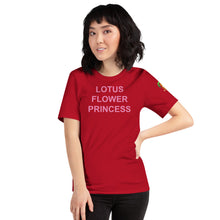 Load image into Gallery viewer, The Tamarind Man&#39;s Jam Lotus Flower Princess Short-Sleeve Unisex T-Shirt
