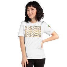 Load image into Gallery viewer, The Tamarind Man&#39;s Jam Sunflower x5 Short-Sleeve Unisex T-Shirt
