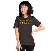 Load image into Gallery viewer, The Tamarind Man&#39;s Jam Marigold Princess Short-Sleeve Unisex T-Shirt
