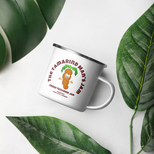 The Tamarind Man's Jam Label Enamel Mug