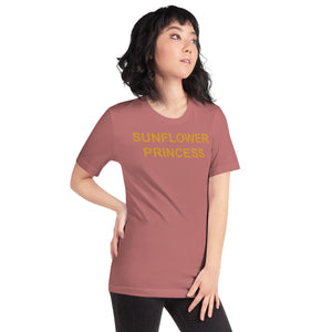 The Tamarind Man's Jam Sunflower Princess Short-Sleeve Unisex T-Shirt