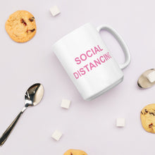 Load image into Gallery viewer, The Tamarind Man&#39;s Jam Limited Edition Social Distancing Tam Tam Pink Mug
