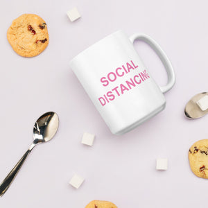 The Tamarind Man's Jam Limited Edition Social Distancing Tam Tam Pink Mug