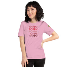 Load image into Gallery viewer, The Tamarind Man&#39;s Jam Poppy x5 Short-Sleeve Unisex T-Shirt
