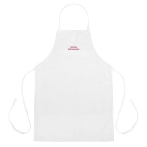 The Tamarind Man's Jam Limited Edition Social Distancing Pink Embroidered Apron