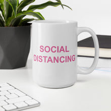 Load image into Gallery viewer, The Tamarind Man&#39;s Jam Limited Edition Social Distancing Tam Tam Pink Mug
