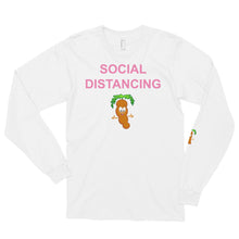 Load image into Gallery viewer, The Tamarind Man&#39;s Jam Limited Edition Social Distancing Tam Tam Pink Long sleeve t-shirt
