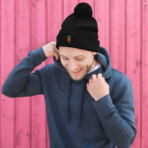 The Tamarind Man's Jam Tam Tam Pom-Pom Beanie