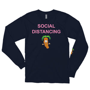 The Tamarind Man's Jam Limited Edition Social Distancing Tam Tam Pink Long sleeve t-shirt