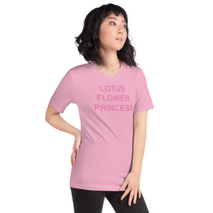 The Tamarind Man's Jam Lotus Flower Princess Short-Sleeve Unisex T-Shirt