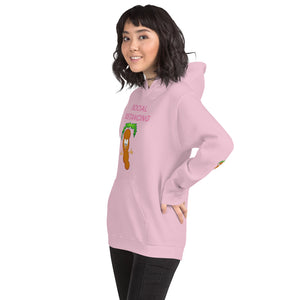 The Tamarind Man's Jam Limited Edition Tam Tam Social Distancing Pink Unisex Hoodie