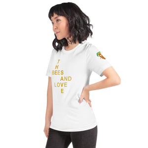 The Tamarind Man's Jam Save The Bees and Love Short-Sleeve Unisex T-Shirt