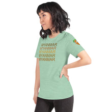 Load image into Gallery viewer, The Tamarind Man&#39;s Jam Myanmar x5 Short-Sleeve Unisex T-Shirt
