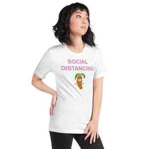 The Tamarind Man's Jam Limited Edition Social Distancing Tam Tam Pink Short-Sleeve Unisex T-Shirt