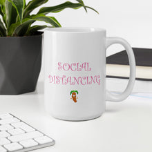 Load image into Gallery viewer, The Tamarind Man&#39;s Jam Limited Edition Social Distancing Stay Home Pink Mug
