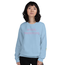 Load image into Gallery viewer, The Tamarind Man&#39;s jam Limited Edition Social Distancing Pink Unisex Sweatshirt
