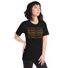 Load image into Gallery viewer, The Tamarind Man&#39;s Jam Sunflower x5 Short-Sleeve Unisex T-Shirt
