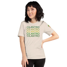 Load image into Gallery viewer, The Tamarind Man&#39;s Jam Cilantro x5 Short-Sleeve Unisex T-Shirt
