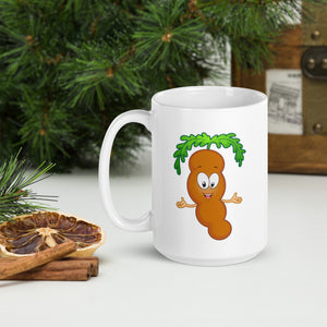 The Tamarind Man's Jam Daisy Princess White glossy mug